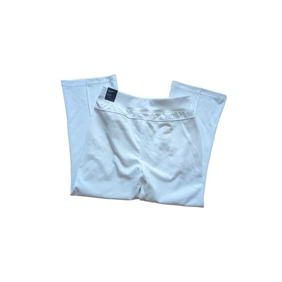 Adidas Womens Medium Drawstring White Color Xpress Flare Pants Sweatpants NEW - Picture 2 of 6